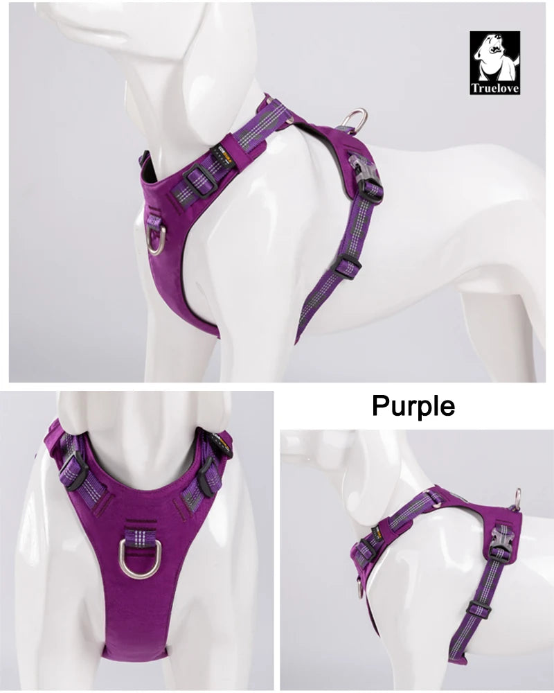 Harnais chien réfléchissant