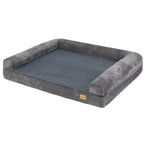 Lit orthopédique XXL grand chien rebords housse lavable