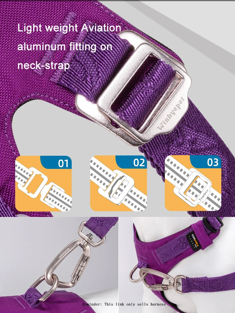 Harnais chien étanche