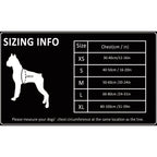 Harnais chien réfléchissant