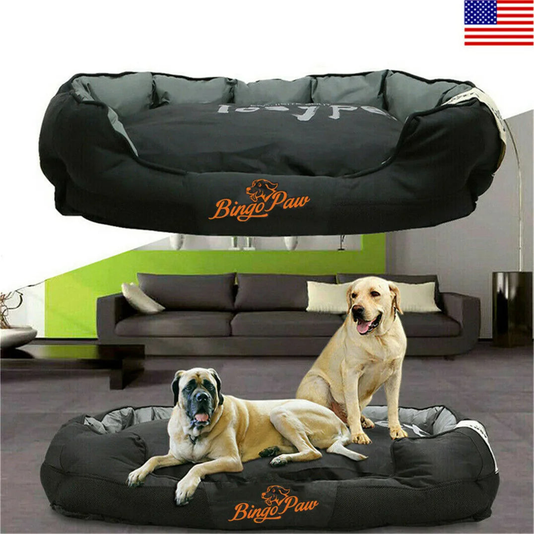 Canapé orthopédique XXL chien imperméable housse lavable