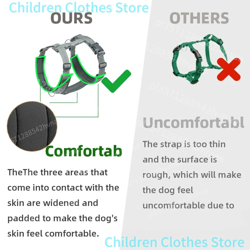 Harnais chien réfléchissant