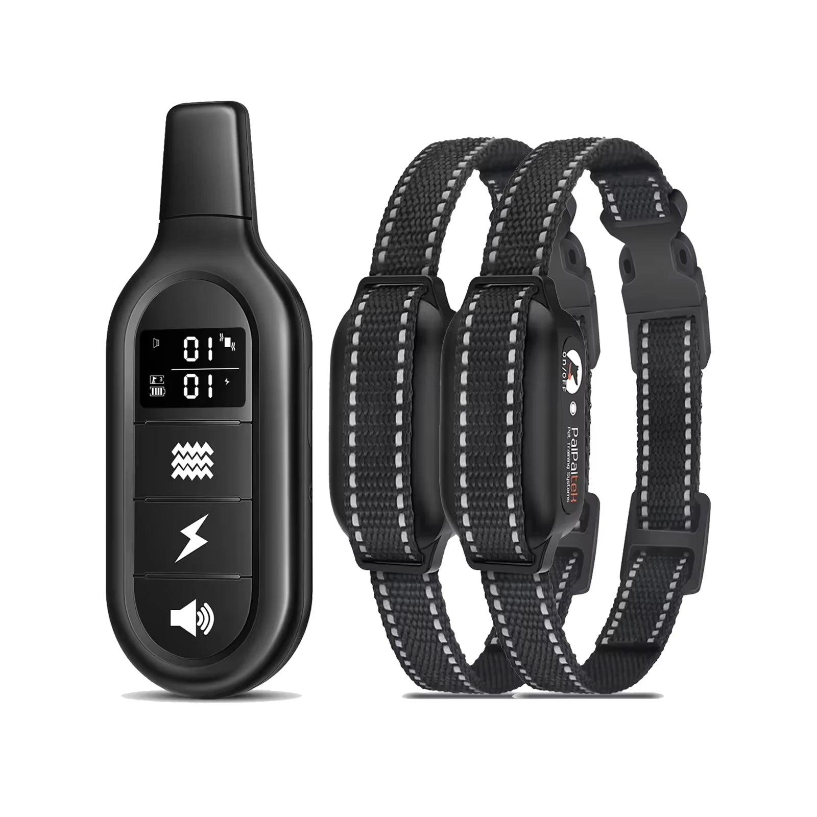 Collier dressage chien 1000 m étanche rechargeable
