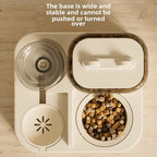 Distributeur auto eau nourriture chat chien fontaine