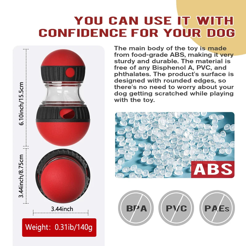 Jouet chien chat distributeur lent intelligence