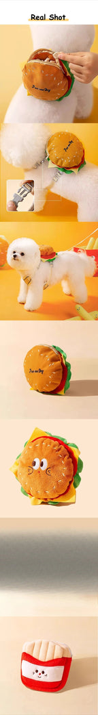 Harnais chien burger