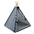 Tipi portable chien chat maison-tente intérieur extérieur