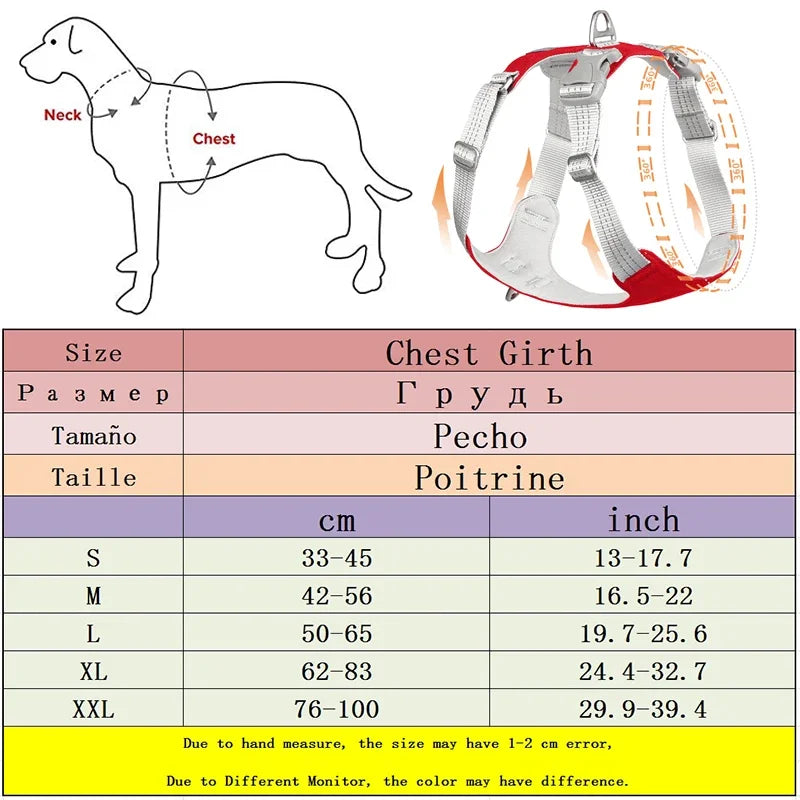 Harnais chien anti-traction