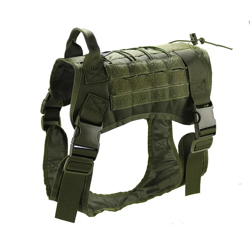 Harnais tactique chien K9 militaire libération rapide