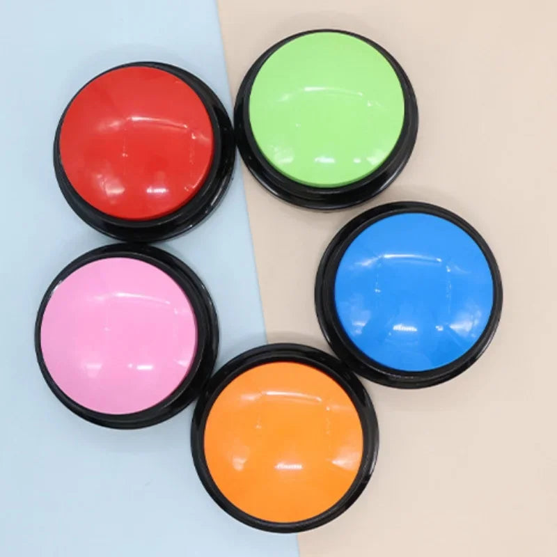 Boutons communication chien enregistrement vocal 30s