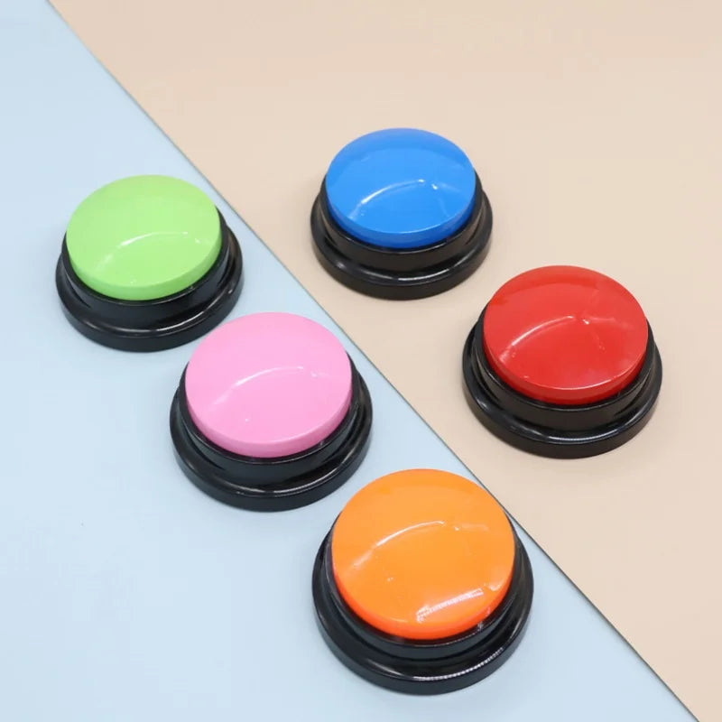 Boutons communication chien enregistrement vocal 30s