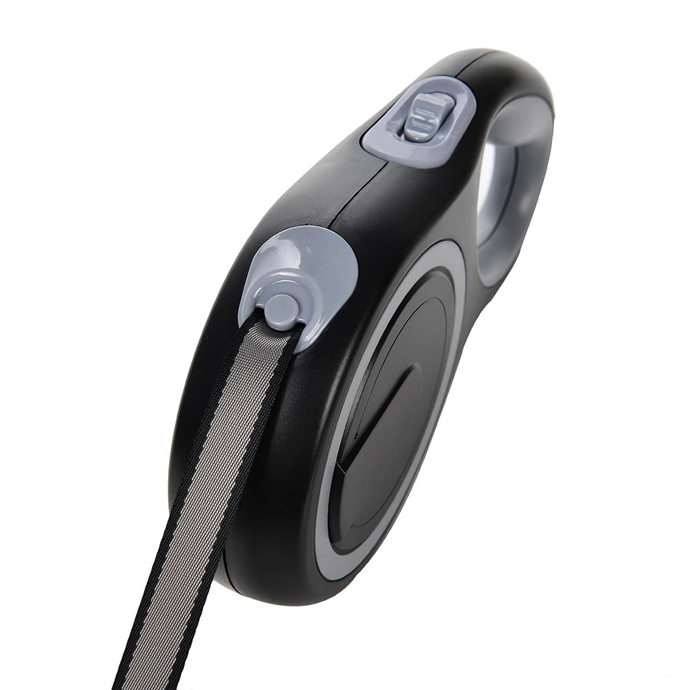 Laisse rétractable chien robuste nylon grands chiens