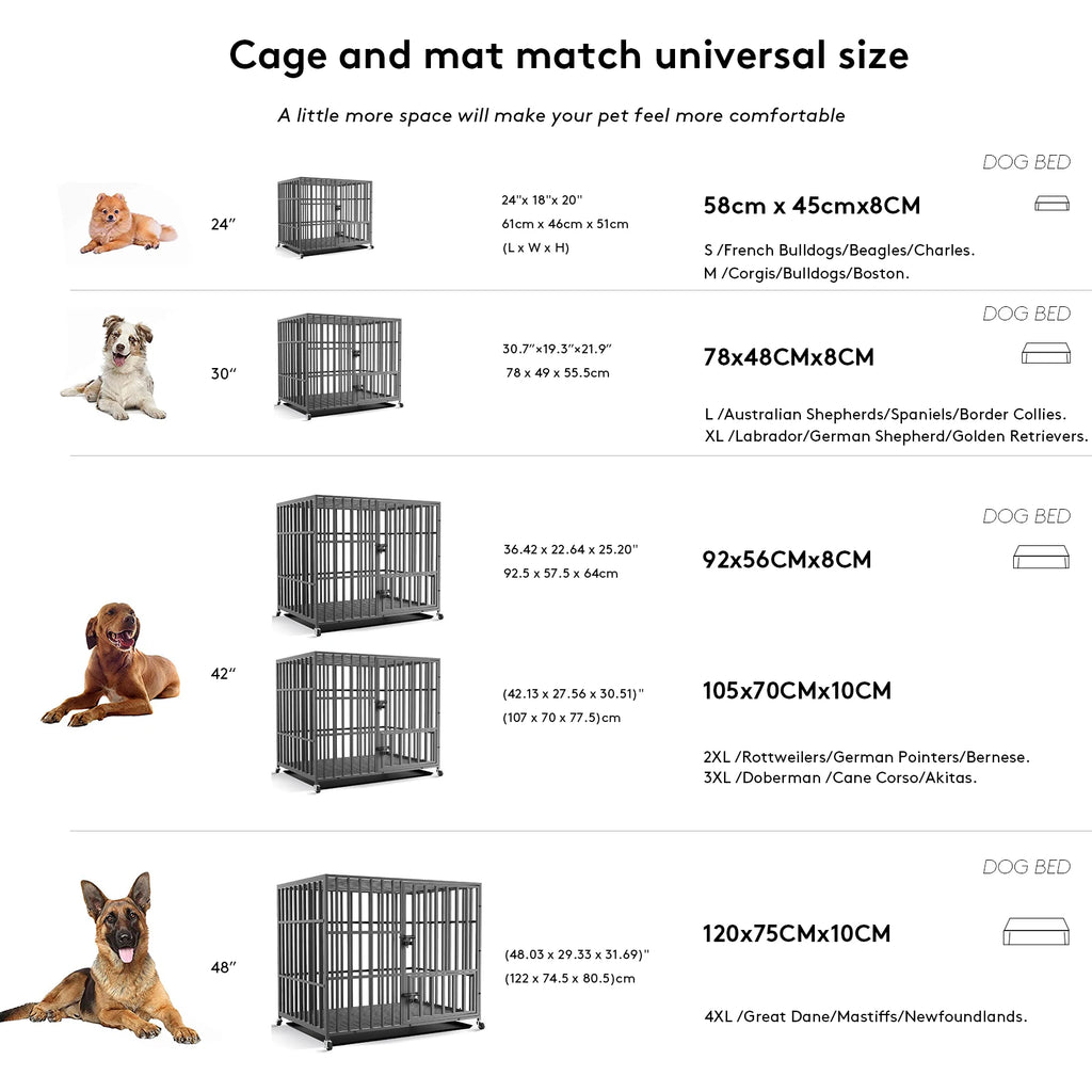 Lit chien grand lavable orthopédique mousse