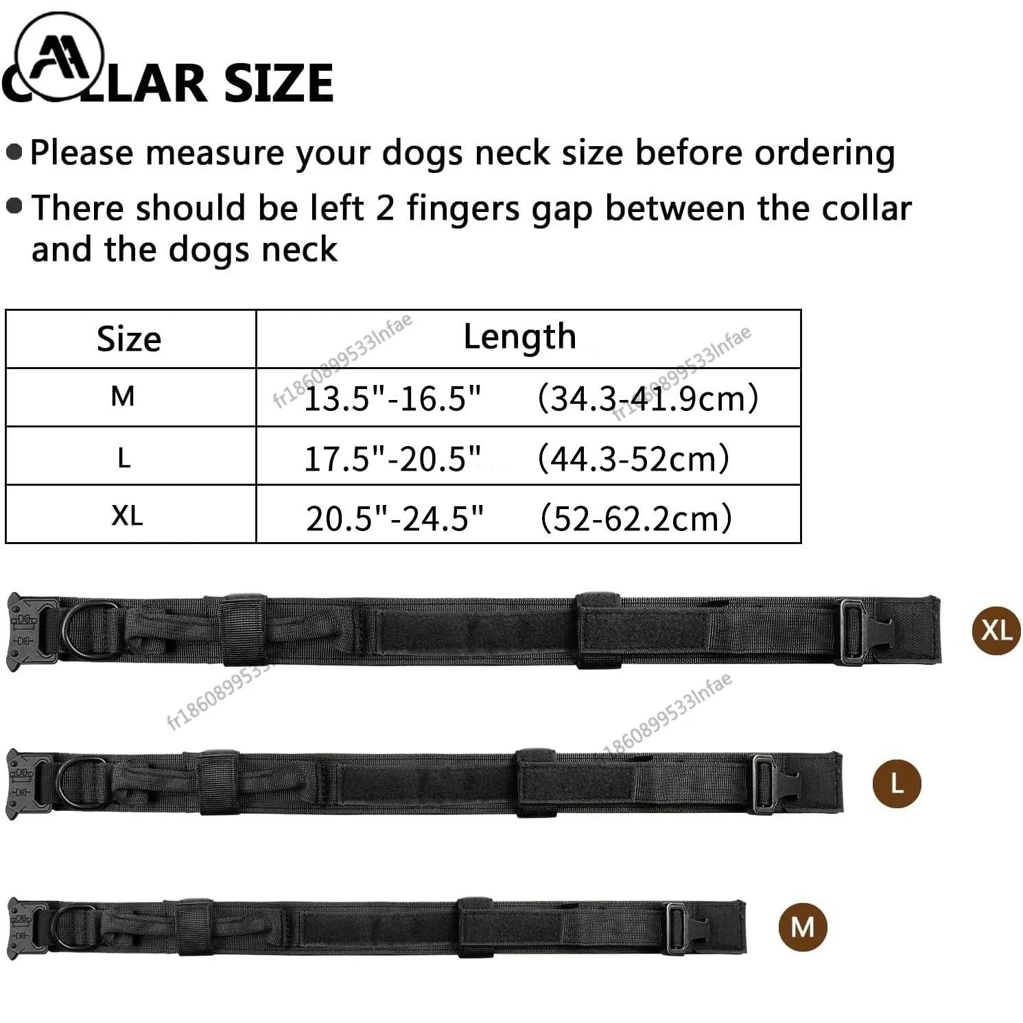 Laisse chien tactique