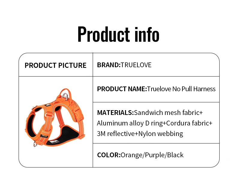 Harnais chien anti-traction