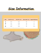 Harnais chien burger