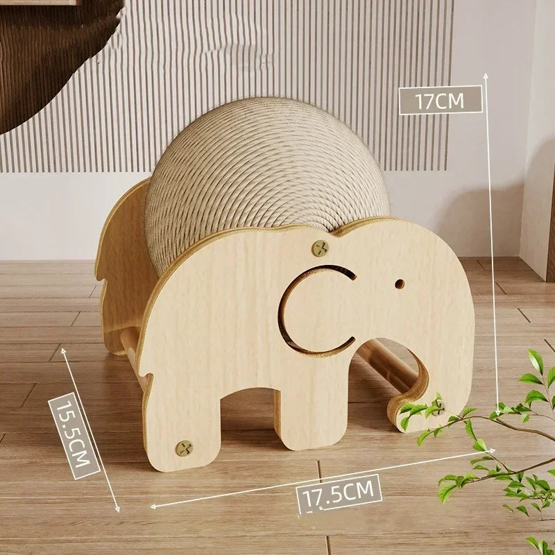 Jouet chat design naturel et ludique