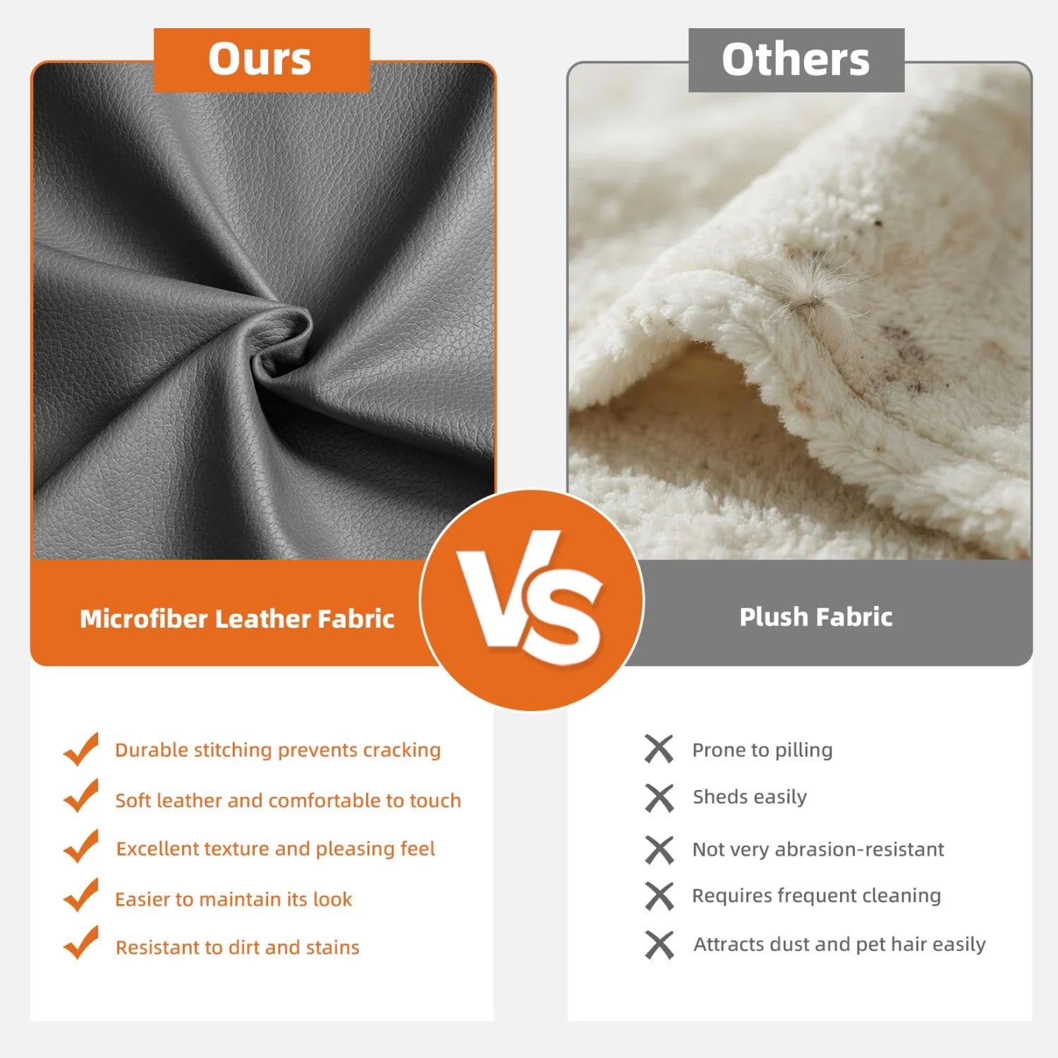 Lit chien canapé cuir microfibre M–2XL rebords