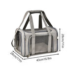 Sac transport chat chien pliable jusqu’à 7kg