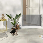 Barrière sécurité rétractable 49 pouces sans perçage