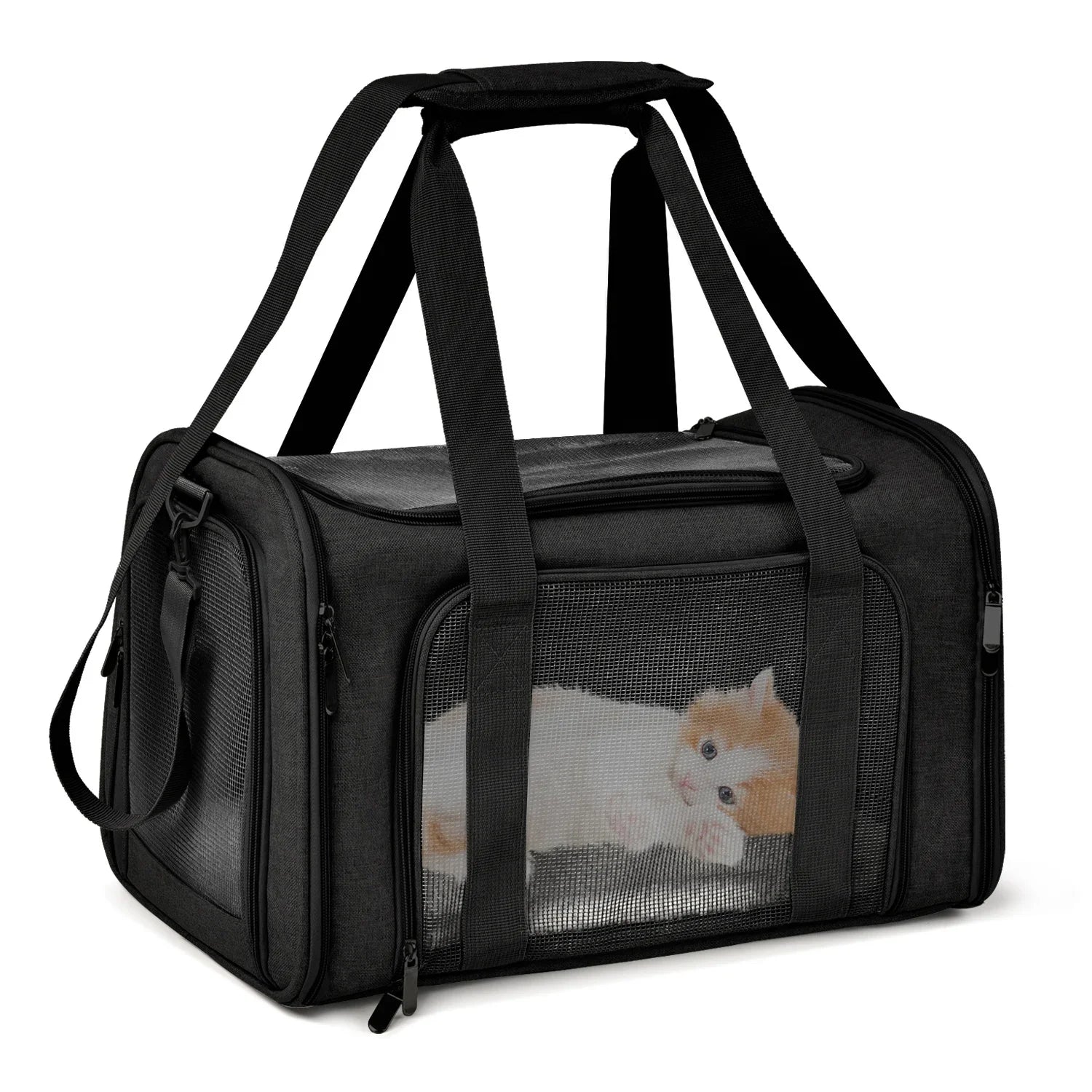 Sac transport chat chien pliable jusqu’à 7kg