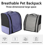 Sac à dos transport chat maille respirante léger