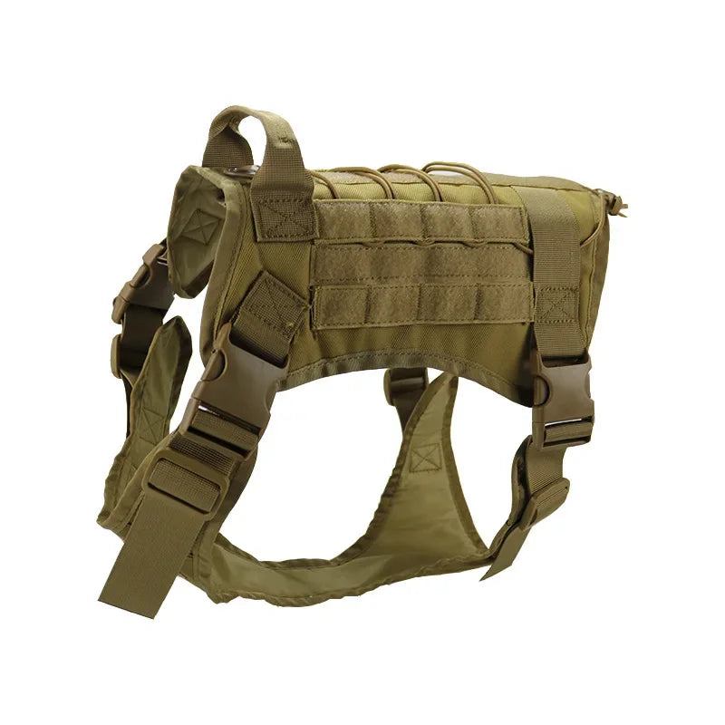 Harnais tactique chien K9 militaire libération rapide