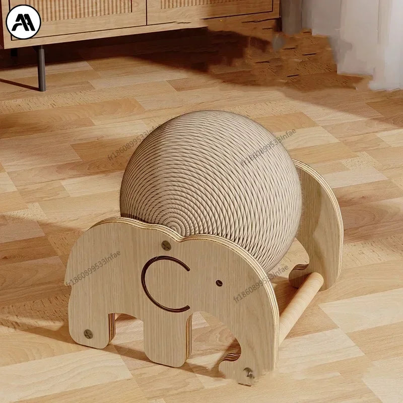 Jouet chat design naturel et ludique