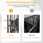 Cage chien XL empilable double niveau roulettes