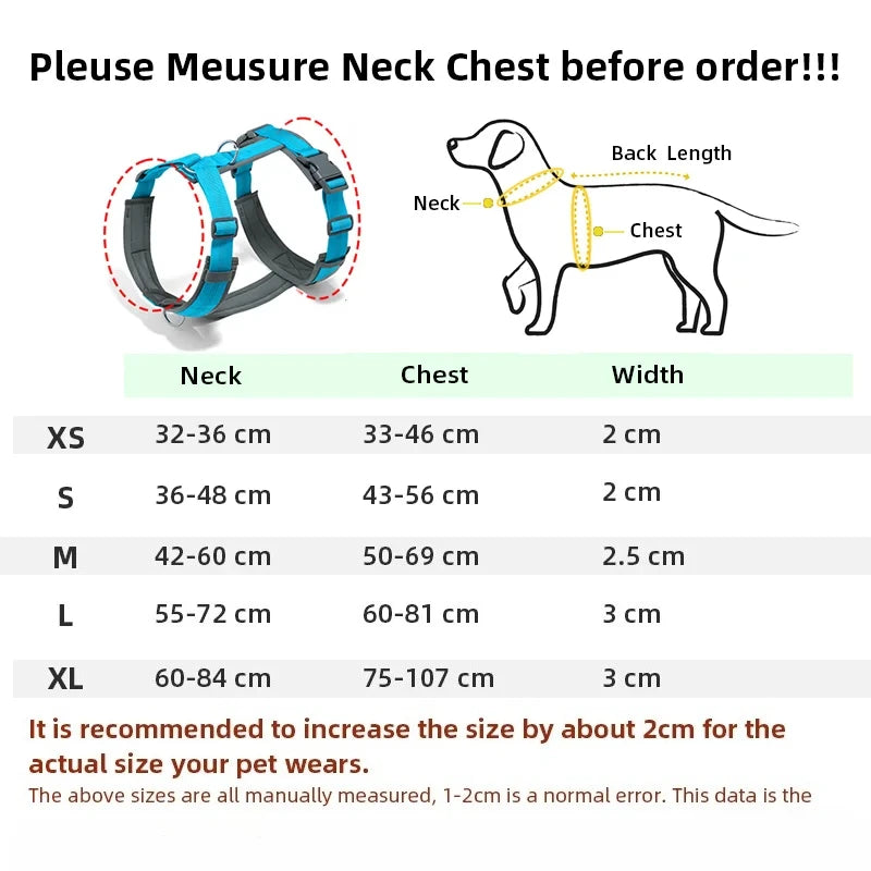 Harnais chien réfléchissant