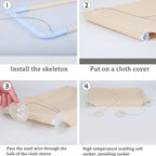 Hamac fenêtre chat suspendu support 20 kg ensoleillé