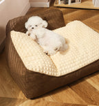 Canapé chien grande taille couchage profond hiver