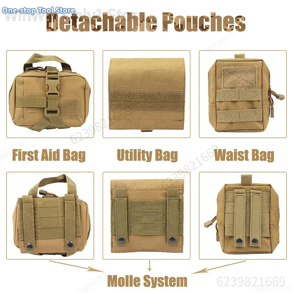 Harnais chien tactique