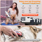 Aspirateur toilettage chien chat tout-en-un souffleur