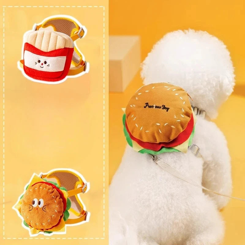 Harnais chien burger
