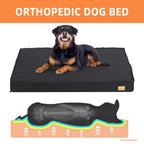 Lit orthopédique chien grand imperméable antidérapant