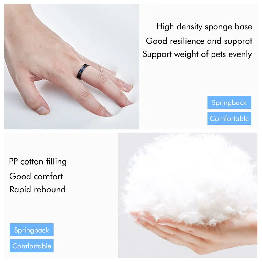 Lit orthopédique XL chien canapé housse lavable mousse