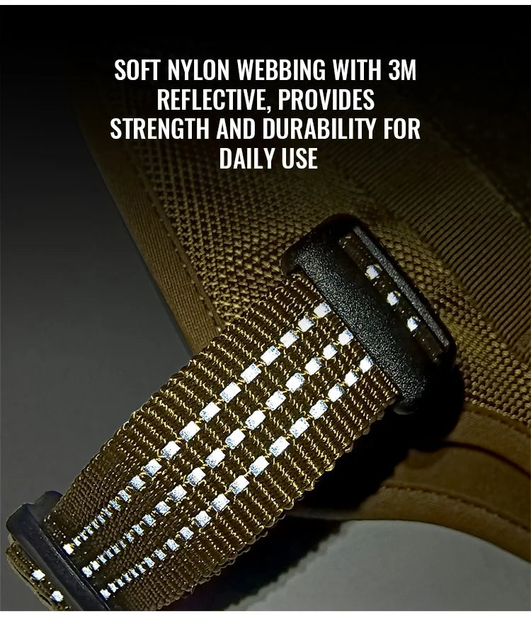 Harnais chien anti-traction