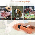 Répulsif chien ultrason anti-aboiement rechargeable LED