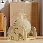 Jouet chat design naturel et ludique