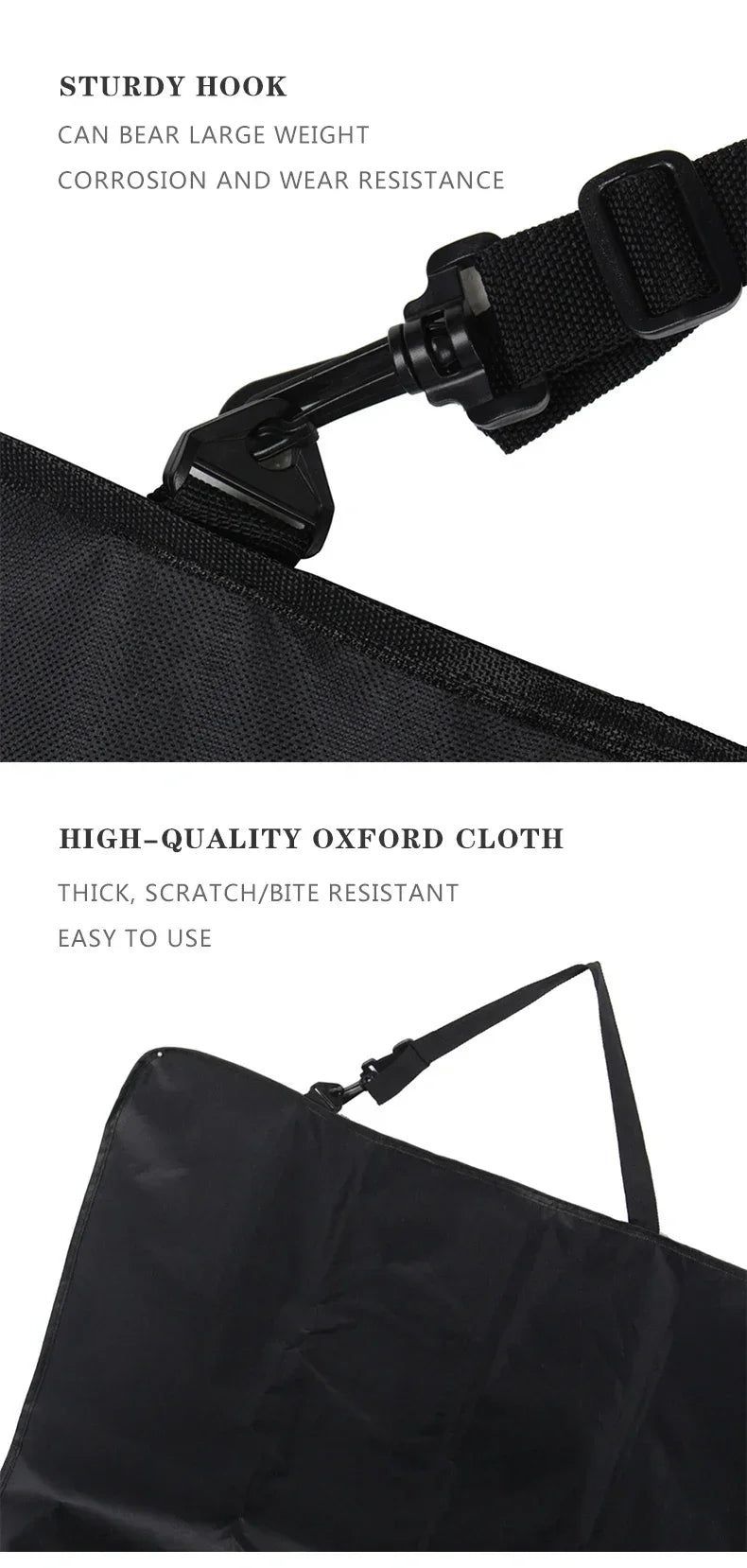 Housse siège arrière chien imperméable hamac voiture