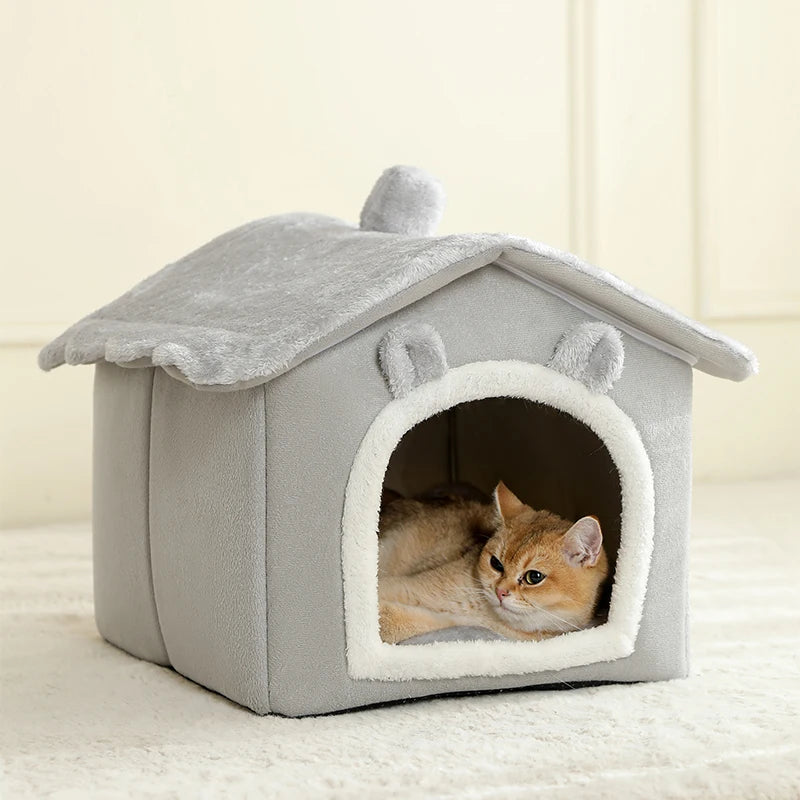 Maison pliable chat chien housse lavable cocoon