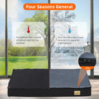 Lit chien grand lavable orthopédique mousse