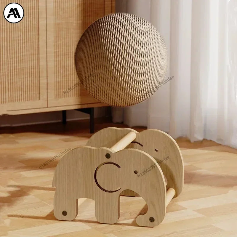 Jouet chat design naturel et ludique