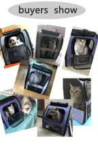 Sac à dos transport chat maille respirante léger