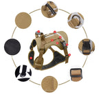 Harnais chien anti-traction