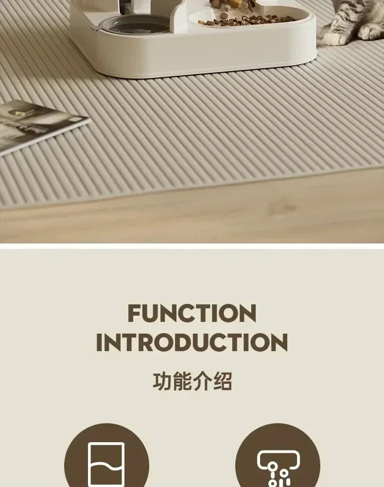 Distributeur nourriture eau chien chat grande capacité