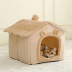Maison pliable chat chien housse lavable cocoon
