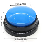 Boutons communication chien enregistrement vocal 30s