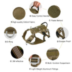 Harnais chien anti-traction